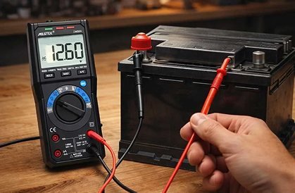 Soaring Electric precision battery test and measurement system with digital multimeter