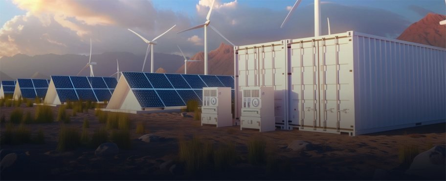 Xinhua Wushi 250MW 1GWh grid-forming energy storage project in Xinjiang China